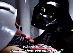 Darth Vader Noooo Transmissions Intercepted  GIF