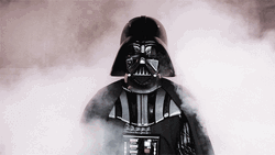 Darth Vader Noooo White Smoke  GIF