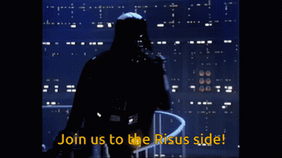Darth Vader Says Join Us To The Risus Side GIF