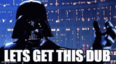 Darth Vader Says Let's Get This Dub GIF
