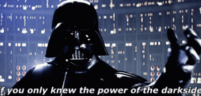 Darth Vader Thumbs Up If You Only Knew The Power Of The Darkside GIF
