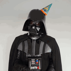 Darth Vader Thumbs Up Star Wars Happy Birthday GIF