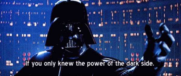 Darth Vader Welcome To The Dark Side We Have Cookies GIF