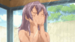 Daruku Hoshino Showering Nananas Buried Treasure Anime GIF