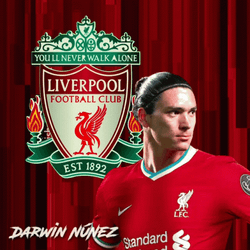 Darwin Núñez Animated Poster GIF