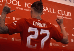 Darwin Núñez Photoshoot GIF