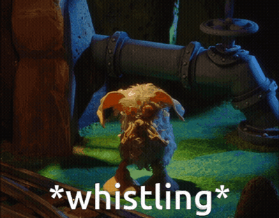 Darwin The Amazing World Of Gumball Standing On Wooden Table GIF