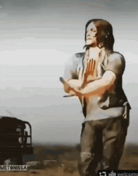 Daryl Dixon Animated Dancing GIF