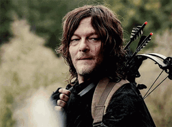 Daryl Dixon Arrows On Back GIF