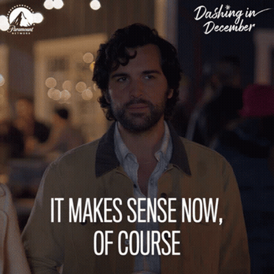 Dashing In December Poster Man GIF