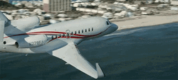 Dassault Falcon 900 Jet Plane GIF