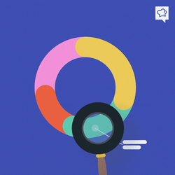 Data Analyze Donut Chart GIF