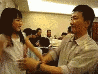Daughter And Daddy Kung Fu GIF