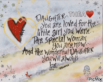 Daughter Thea You Are Loved GIF