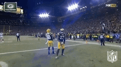 Davante Adams Flexing Biceps GIF