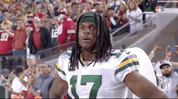 Davante Adams Hands Up GIF