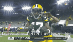 Davante Adams Tyreek Hill Dance GIF