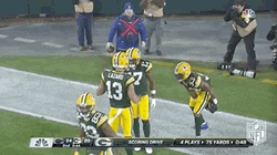 Davante Adams With Lazaro GIF