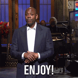 Dave Chappelle Enjoy GIF