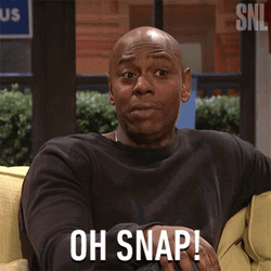 Dave Chappelle Oh Snap GIF