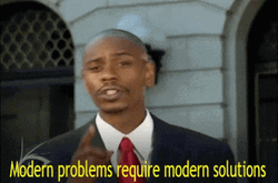Dave's Chappelle Not Here Man Modern Solutions GIF