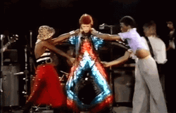 David Bowie Change Costume GIF