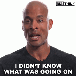 David Goggins Didn't Know What's Going On GIF
