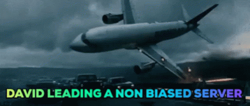 David Leading A Non Biased Server Is Displayed On A Screen GIF
