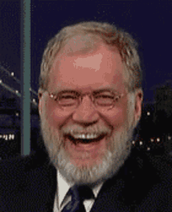 David Letterman Crazy GIF