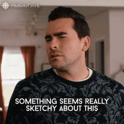 David Rose Doubtful Schitts Creek GIF