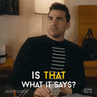 David Rose Is That GIF