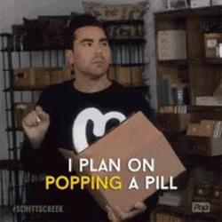 David Rose Schitts Creek Sarcastic Remarks GIF