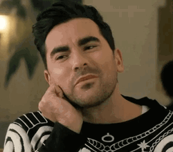 David Rose Yes Yeah Nod GIF