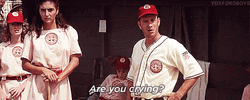 David S Pumpkins Asking Are You Crying GIF