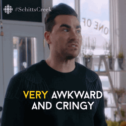 David Schitts Creek Awkward And Cringy GIF
