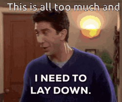 David Schwimmer Head Spinning GIF