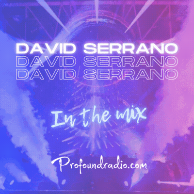 David Serrano In The Mix Show Poster GIF