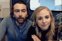 David Tennant Staged Approval GIF