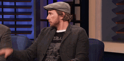 Dax Shepard Raise Hand  GIF