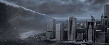 Day After Tomorrow Tsunami Wave GIF