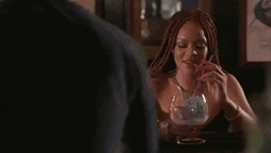Day Drinking Rihanna Side Eye GIF