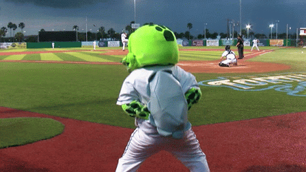 Daytona Tortugas Mascot Twerking Among Us Meme GIF