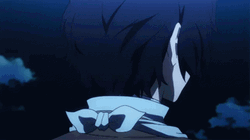Dazai Anime Turned And Speak GIF