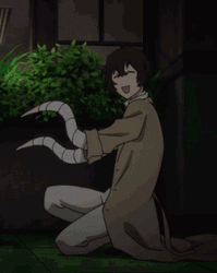 Dazai Anime Wave Hands GIF