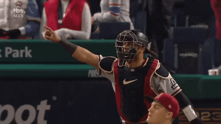 Dbacks Baseball Player Celebrating GIF