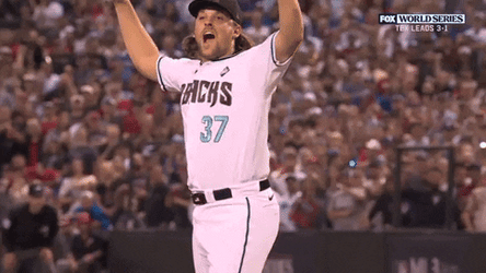 Dbacks Player Scored For The Team GIF
