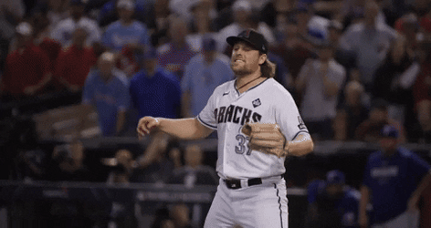 Dbacks Player Shouting And Cheering GIF