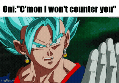 DBZ Character C'mon I Won't Counter You GIF