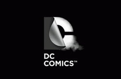 DC Comics Logo Blinking Colors GIF