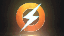 DC Comics Superhero The Flash Animated Logo GIF